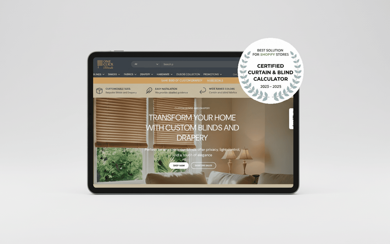 2026 Online Shop Trends and Simple Ideas for Starting a Made-to-Measure Blinds and Curtains Business